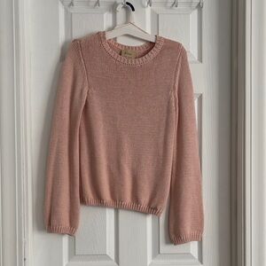 Elle Blush Crew Neck Sweater